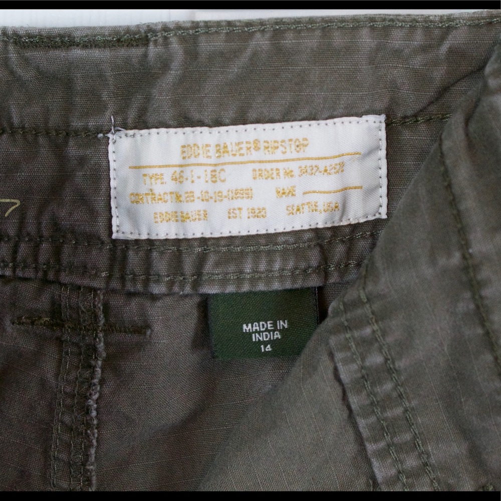 Lot of Two Shorts Eddie Bauer Bass Size 14 - Picture 6 of 8